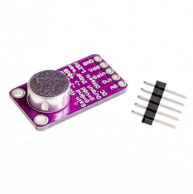 MAX9814 Microphone AGC amplify amplifier module CMA-4544PF-W