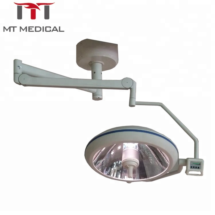 Hot sales halogen single head operating light in hospital for sales single arm surgical OT lamps