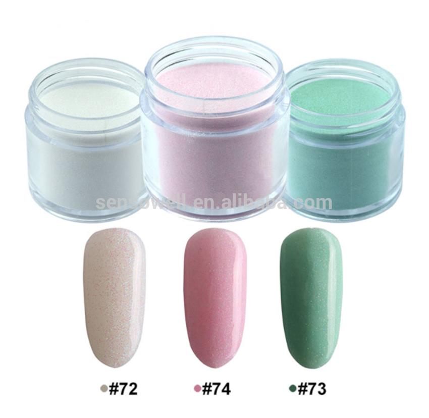 Wholesale 72 Color Dip Powder Pigment Polish Gel No UV Light Without Lamp Cure Acrylic Nail Box Kit Natural Dry Safe Odorless