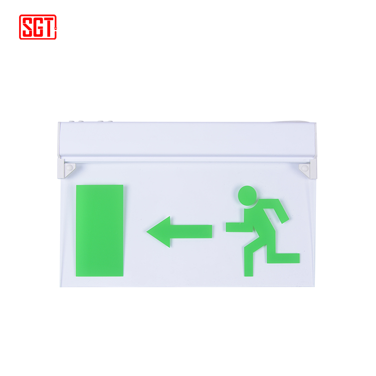 Popular style led emergency ceiling light LED running man exit light sign