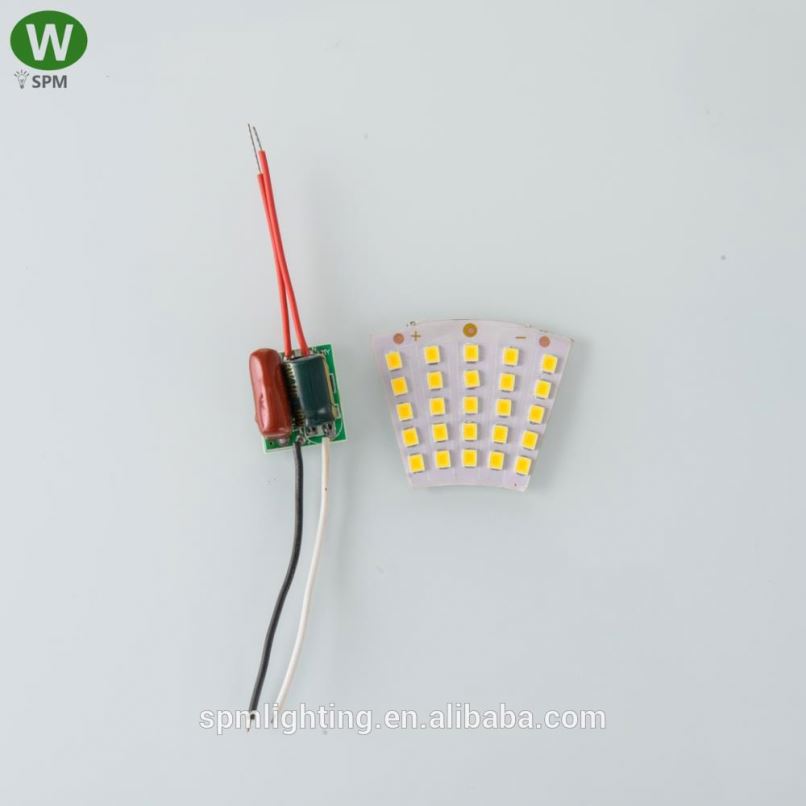 New design led fixtures skd 18w led bulb ckd parts