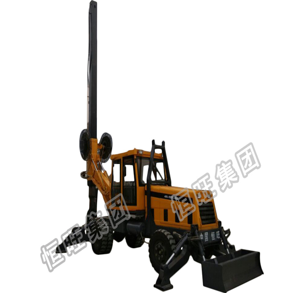 15m Wheel Type Rotary Pile Drilling Rig ,pile auger  machine for big hole