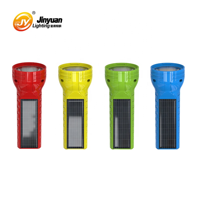 emergency lighting rechargeable hand led torch light flashlight solar