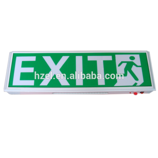 Rechargeable Battery Pack LED Emergency Exit Light Exit Sign Light Box