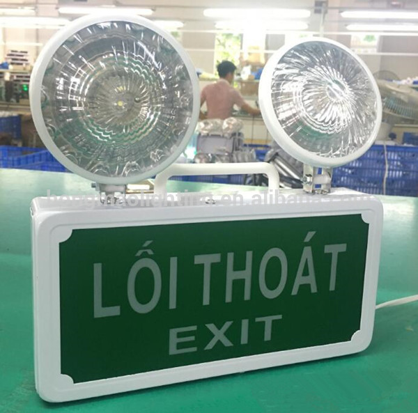 Intelligent Hand Held Strobe Charge Twin Spot LED Emergency Light