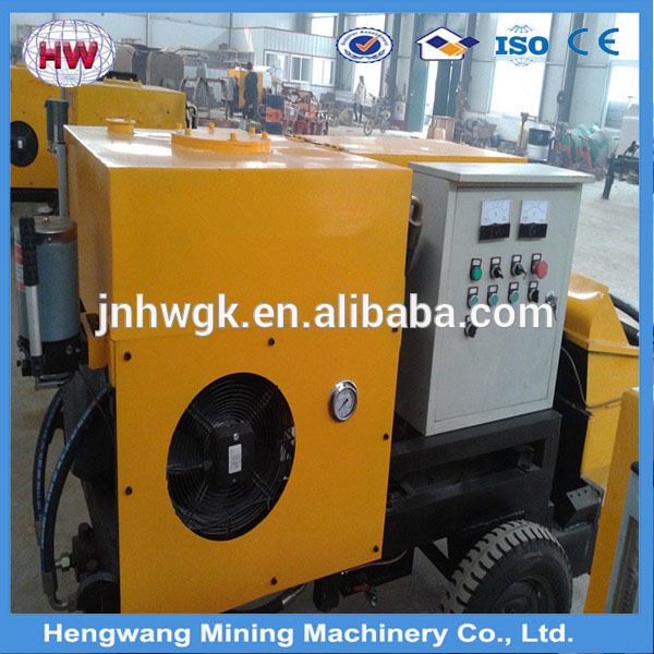 new price Trailer Mounted Engine Oil Pump Concrete Pump