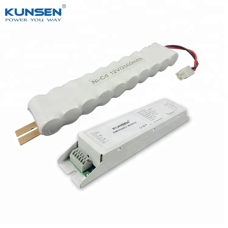 230V output voltage LED tube, LED panel, LED down light 100% output emergency module