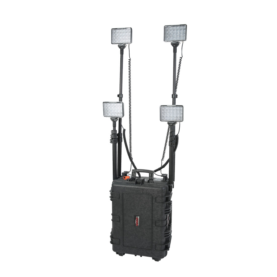 New design RLSF288 Police emergency lighting system for rescue retractable led work light