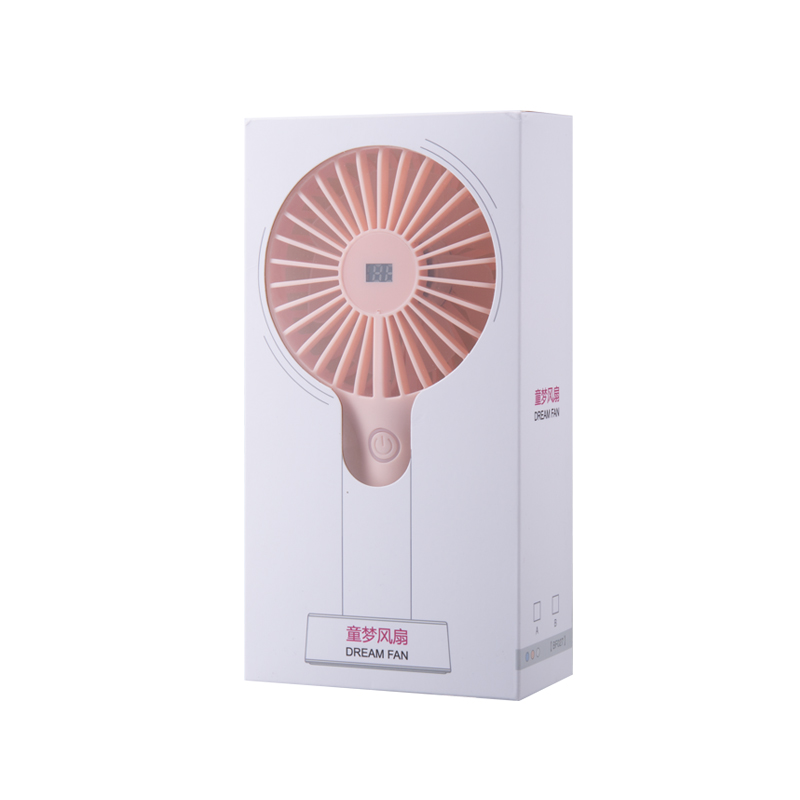 5v dc air cooler mini motor electric usb portable   fan with LED Screen