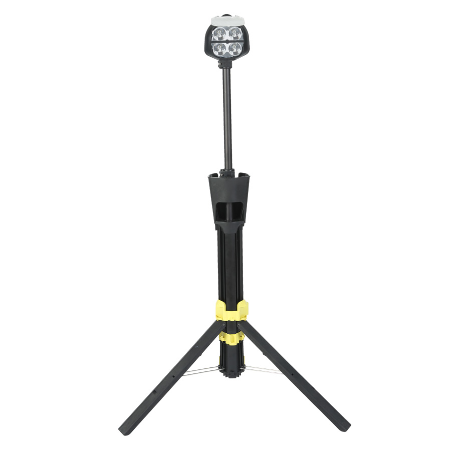 Waterproof IP67 led rechargeable work light with tripod Rechargeable led light