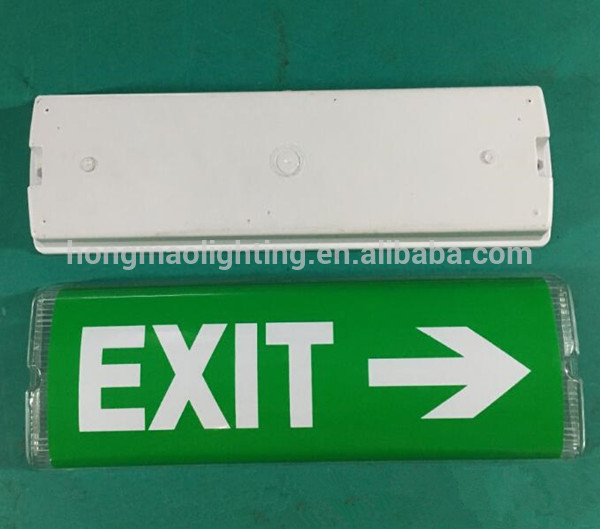 Hot sale rechargeable emergency exit sign led light