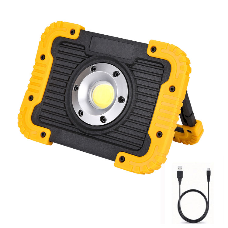 2019 Best selling 10W inspection light rechargeable portable COB led  work light perfect for car repair task