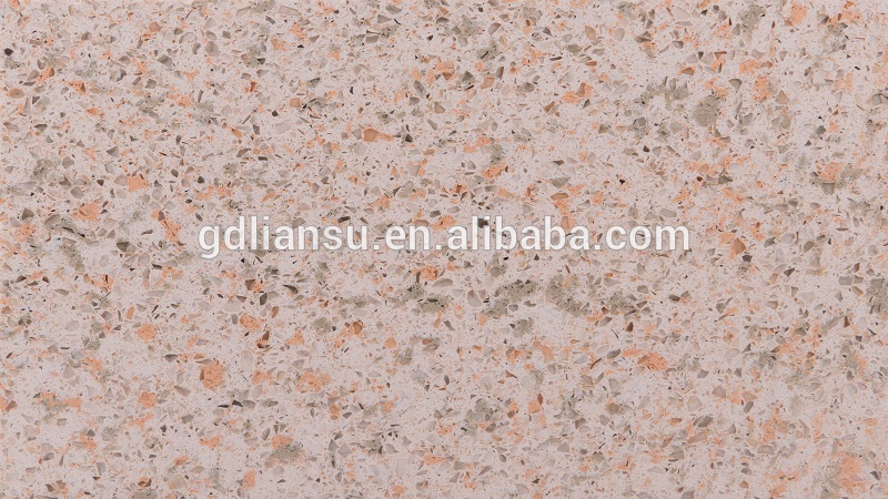 LESSO Wholesale thinnest Slabs White Calacatta Quartz Slab Price