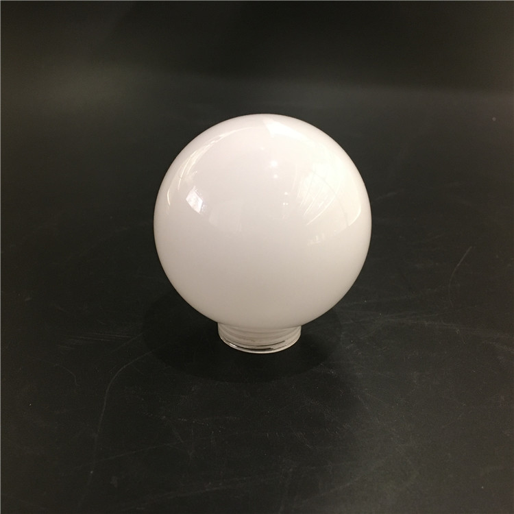 Milk White Borosilicate Pyrex Glass Bulb Shell With G9 Thread