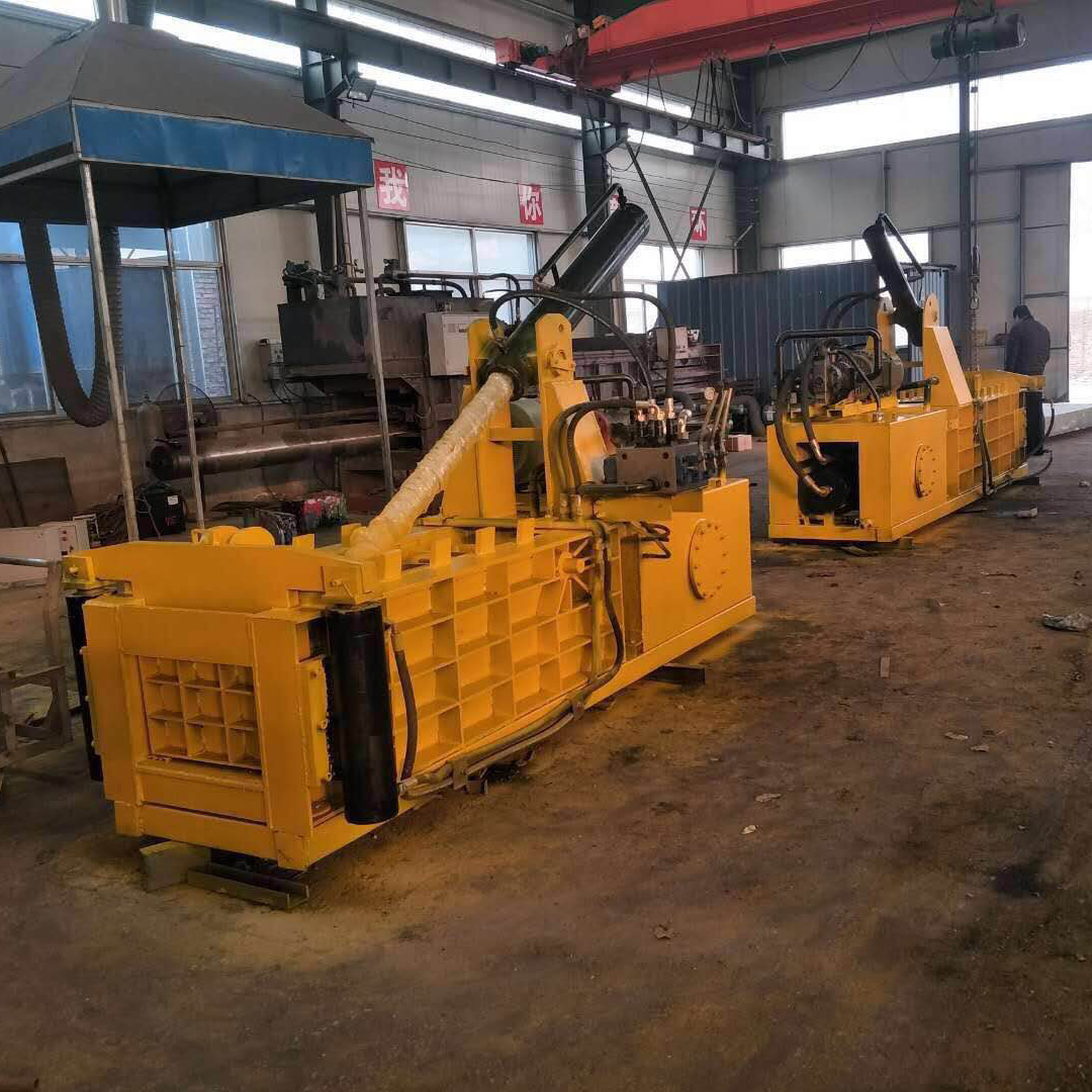 Vacuum metal baler machine baler