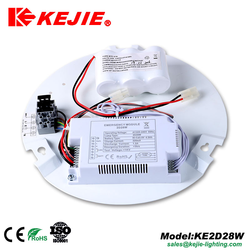 Popular T8 18W/36W/58W/70W fluorescent lamp emergency conversion kit