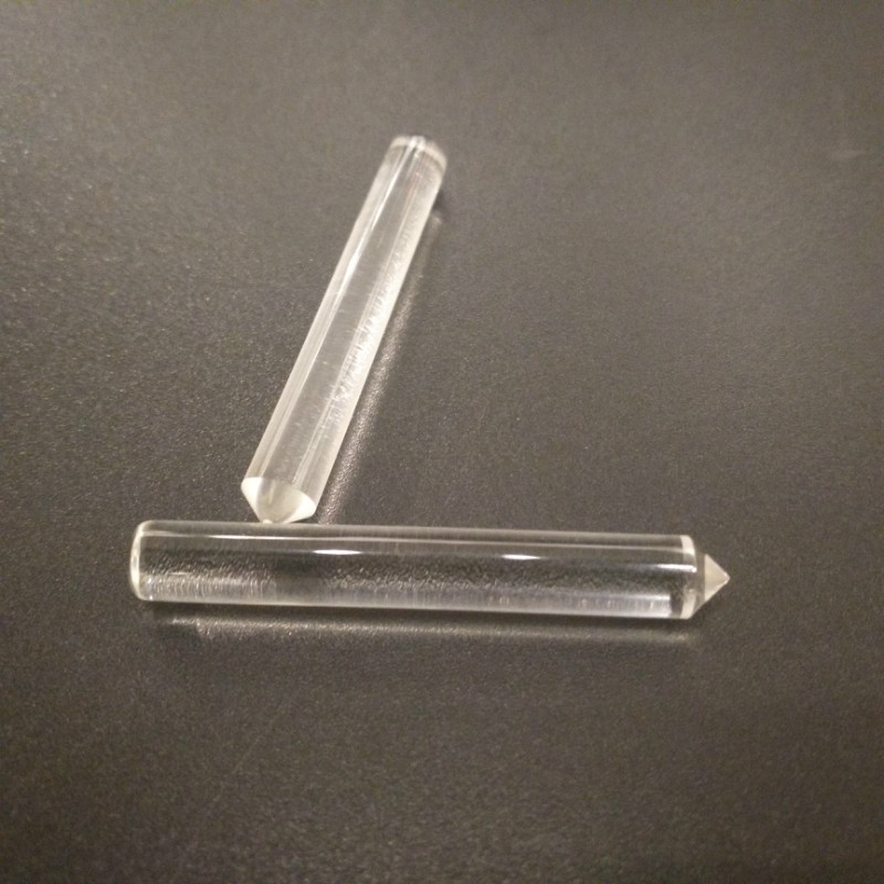 Small Fused Silica Quartz Pyrex Optical Borosilicate Glass Rod