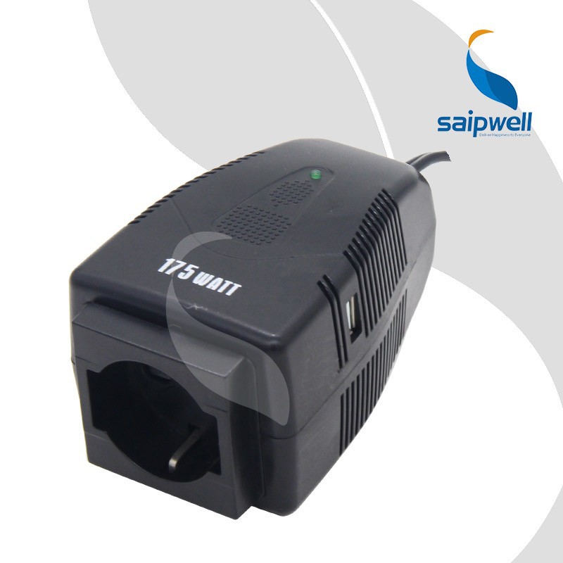 Hot Sale Saipwell 220V Car Power Inverter (Be customized) 75W/100W/120W/155W/300W