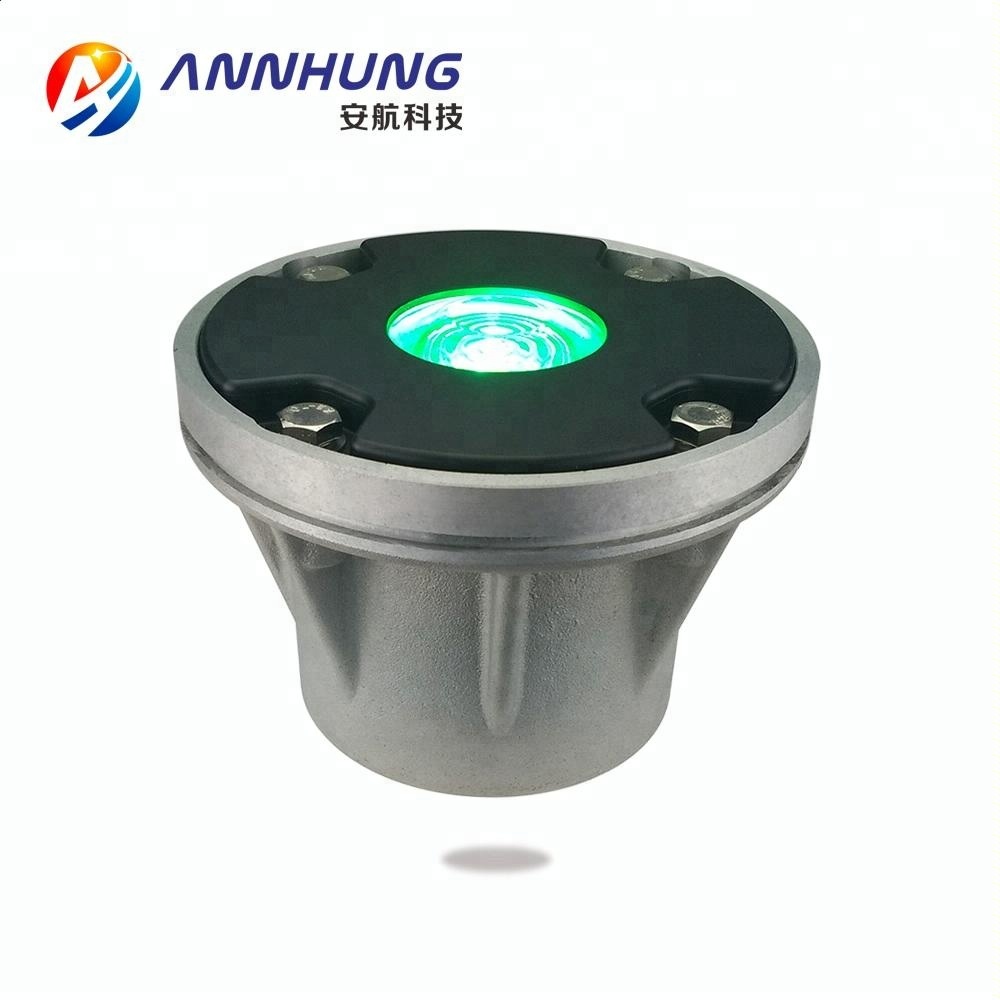 AH-HP/I IP67 Insert Taxiway Edge Light Shining Blue Light for Heliport ICAO FAA CAAC Standard