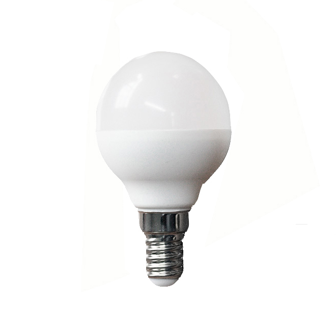 Ce Rohs approved best quality cold white led indoor 7w G45 led bulb light