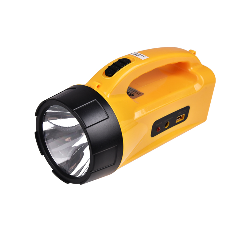 High Power Portable Multifunction Search Light Outdoor ABS Handheld Rechargeable Emergency LED Searchlight