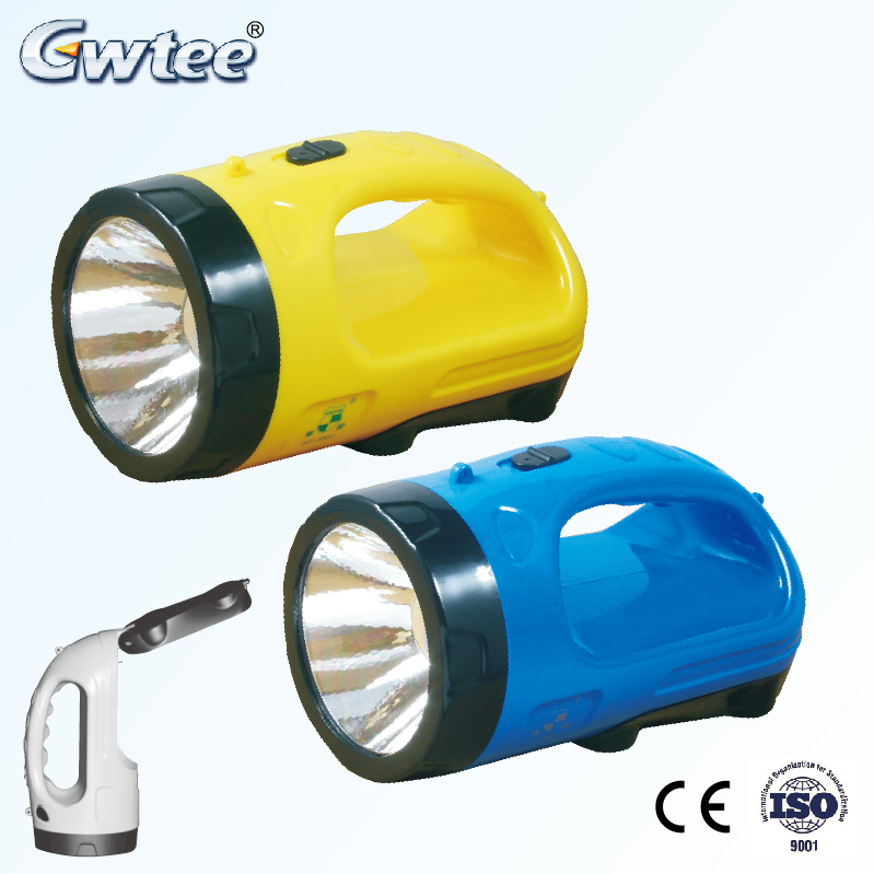 hot sale multi function handheld led rechargeable spotlight searchlight