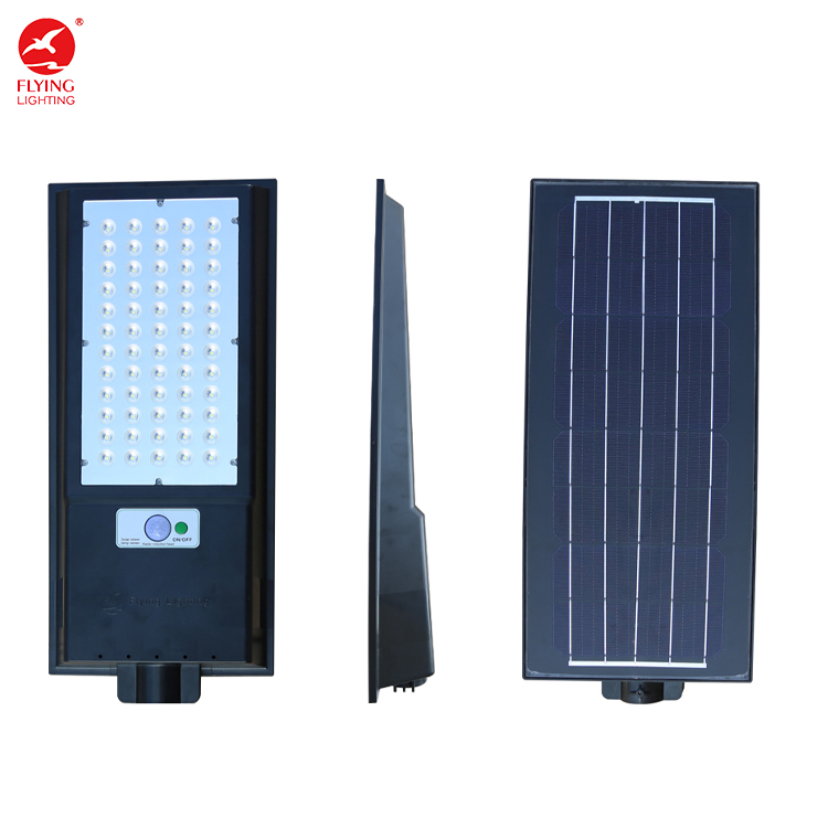 Smart waterproof integrated outdoor all in one led solar panel power street light