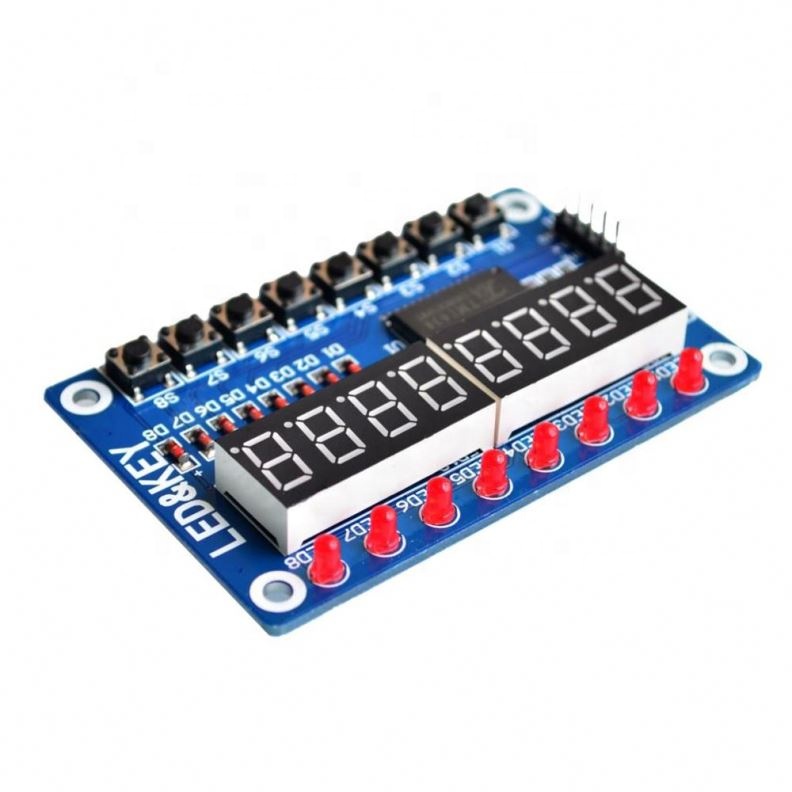 Key Display For  New 8-Bit Digital LED Tube 8-Bit TM1638 Module