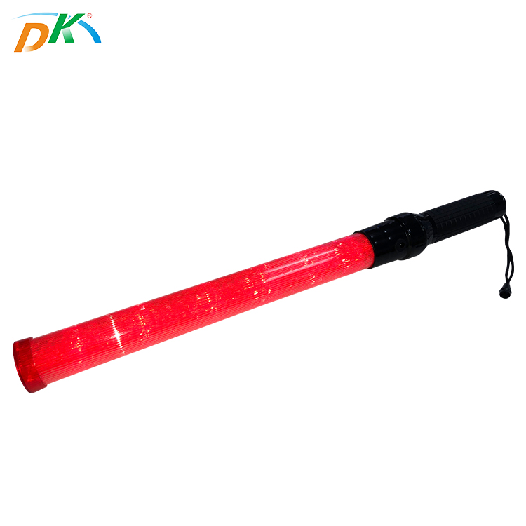 DK LED Supplier Police Traffic Baton Wand LED Flashing Warning Light For Safety