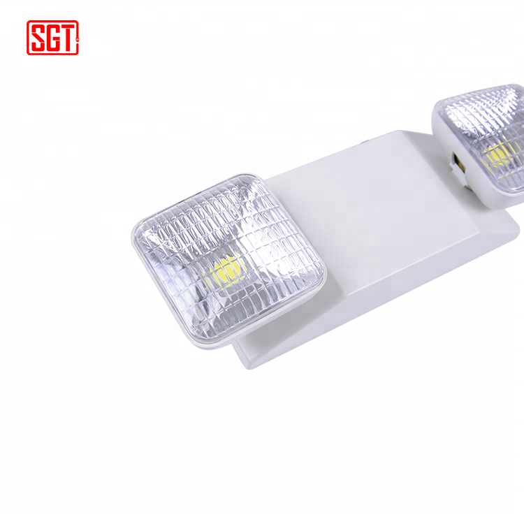 Rechargeable led light twin spot led emergency light