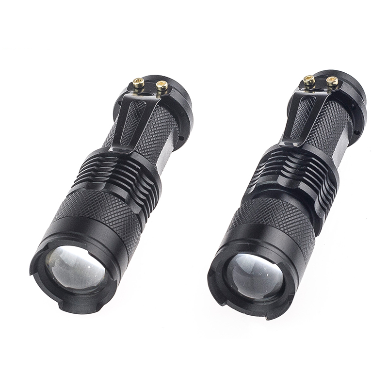 Chinese supplier hot selling led flashlight aluminium body waterproof use AA battery led flashlight