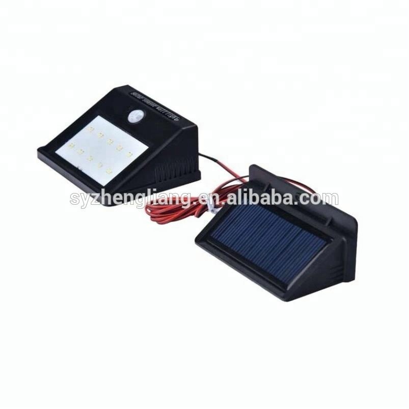 Waterproof Powerful 20led solar sensor wall light for Outdoor