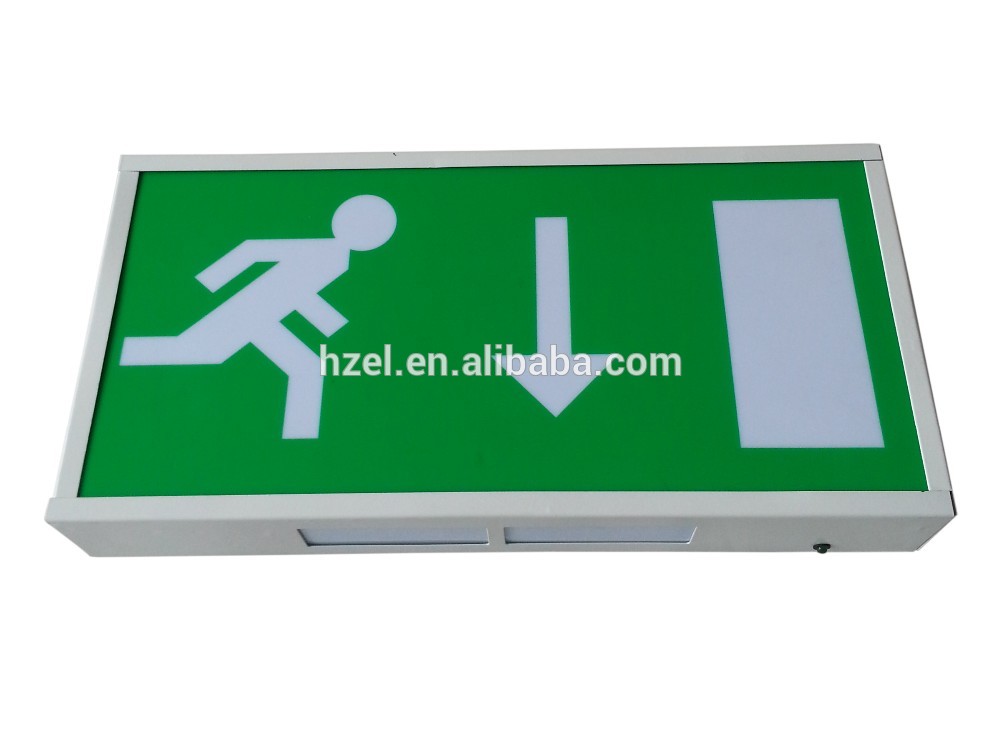 Maintained LED Fire Safety Exit Signs Emergency Warning Light
