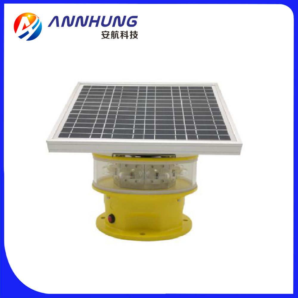 Medium-intensity Type B L864 Solar Aviation Obstruction Light