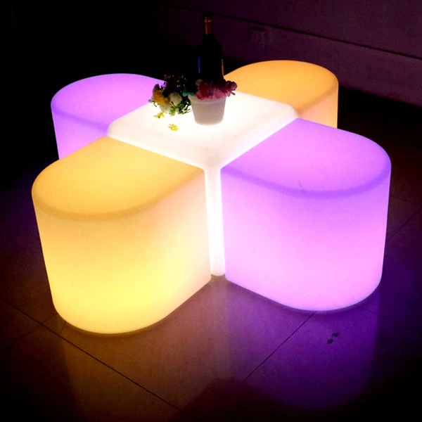 LED luminous bar chair furniture / bar stool /LED high bar chairs