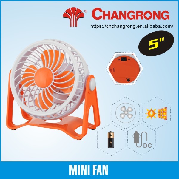 Dry battery USB mini fan DC fan