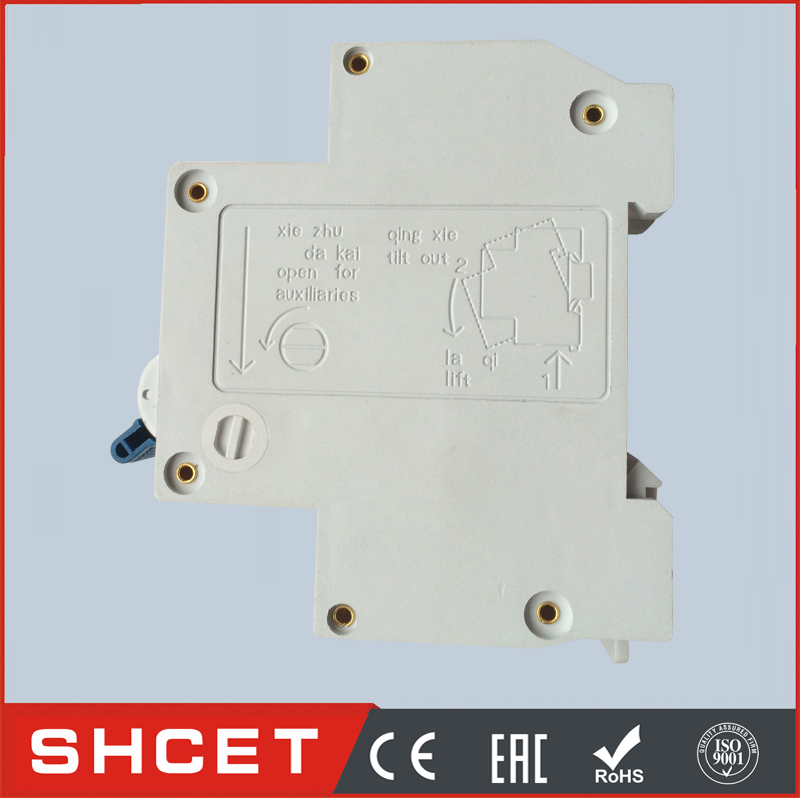 C45LE DZ47LE 2P earth leakage circuit breaker elcb over-voltage protection circuit breaker mcb mini circuit breaker