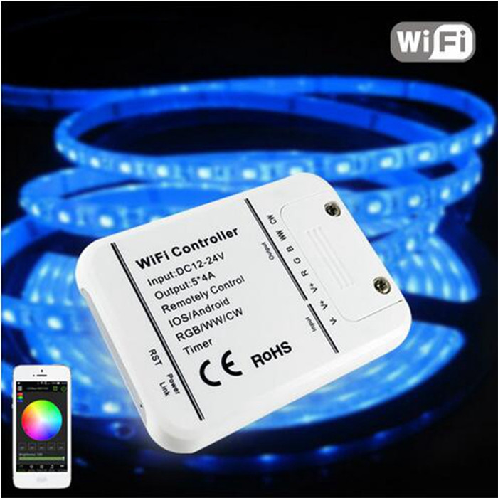 Hot sale Smartphone APP control LED 5CH WiFi Controller