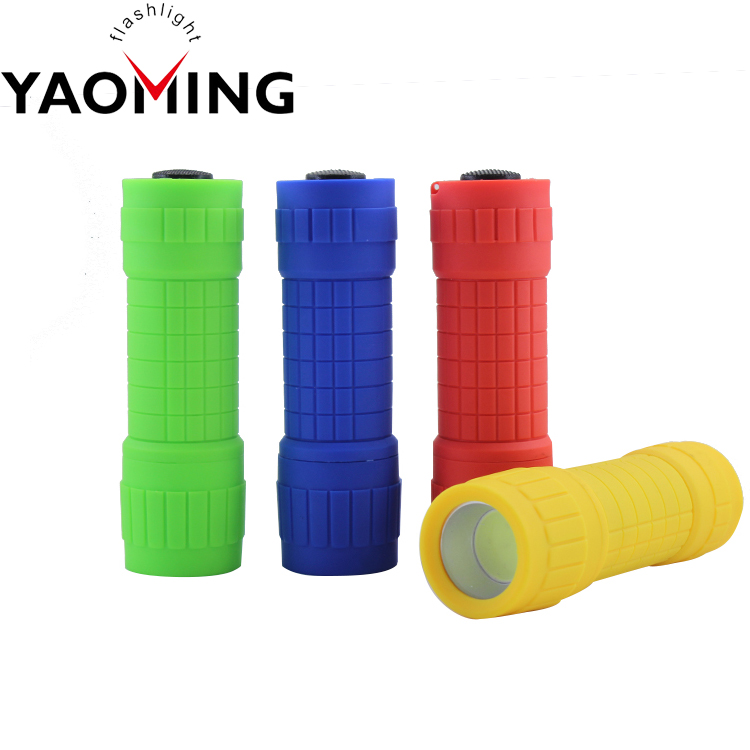 Small Portable 3*AAA 1W COB Pocket Mini Plastic Flashlight