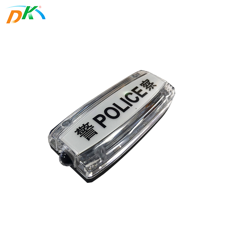 High brightness mini shoulder warning rechargeable light for traffic police