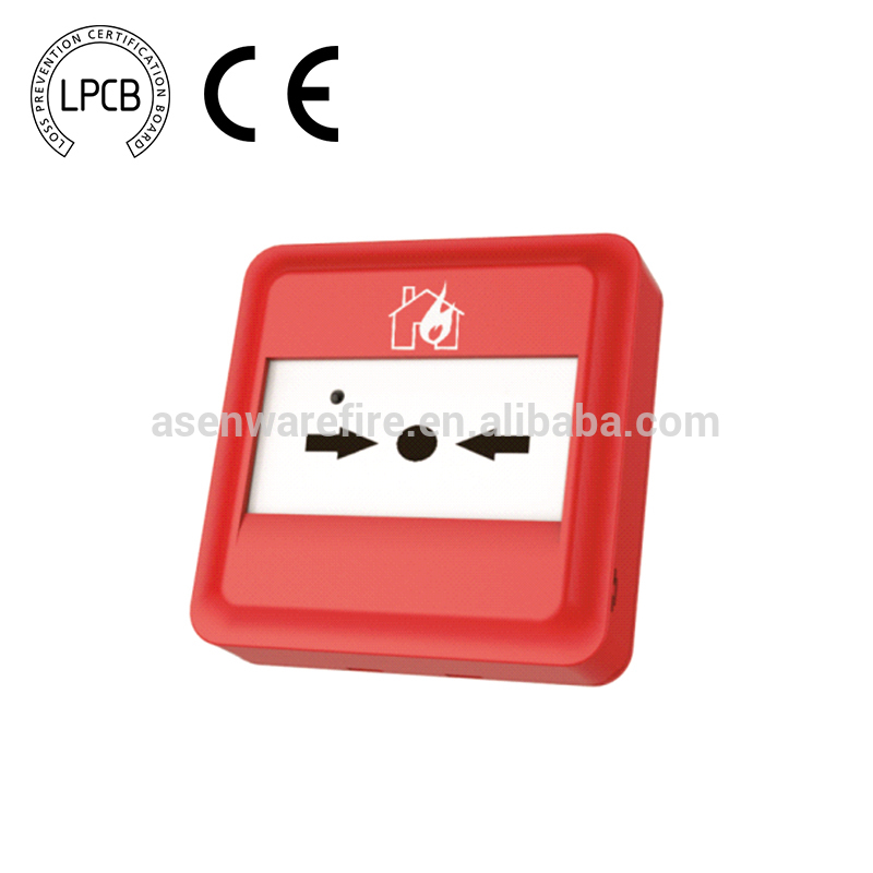 Factory price LPCB approved fire alarm manual call point