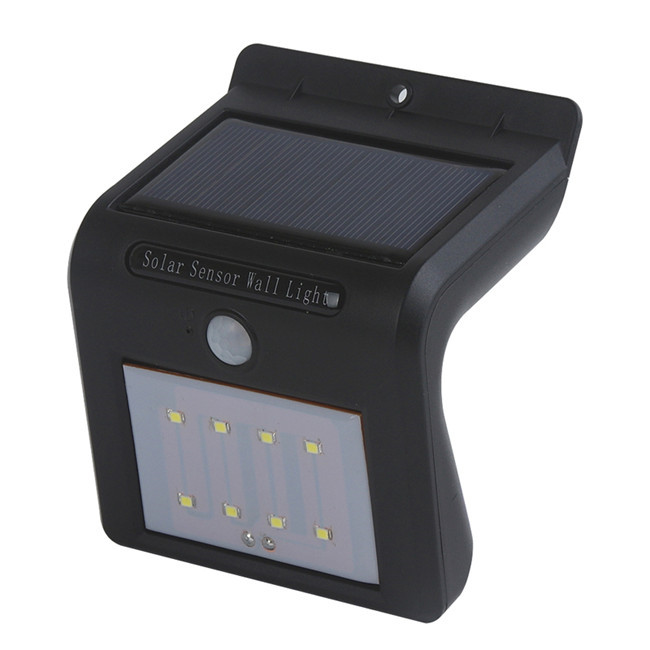 Rechargeable Battery Powered Waterproof IP65 Small 20 led PIR Motion Solar Sensor Wall Light