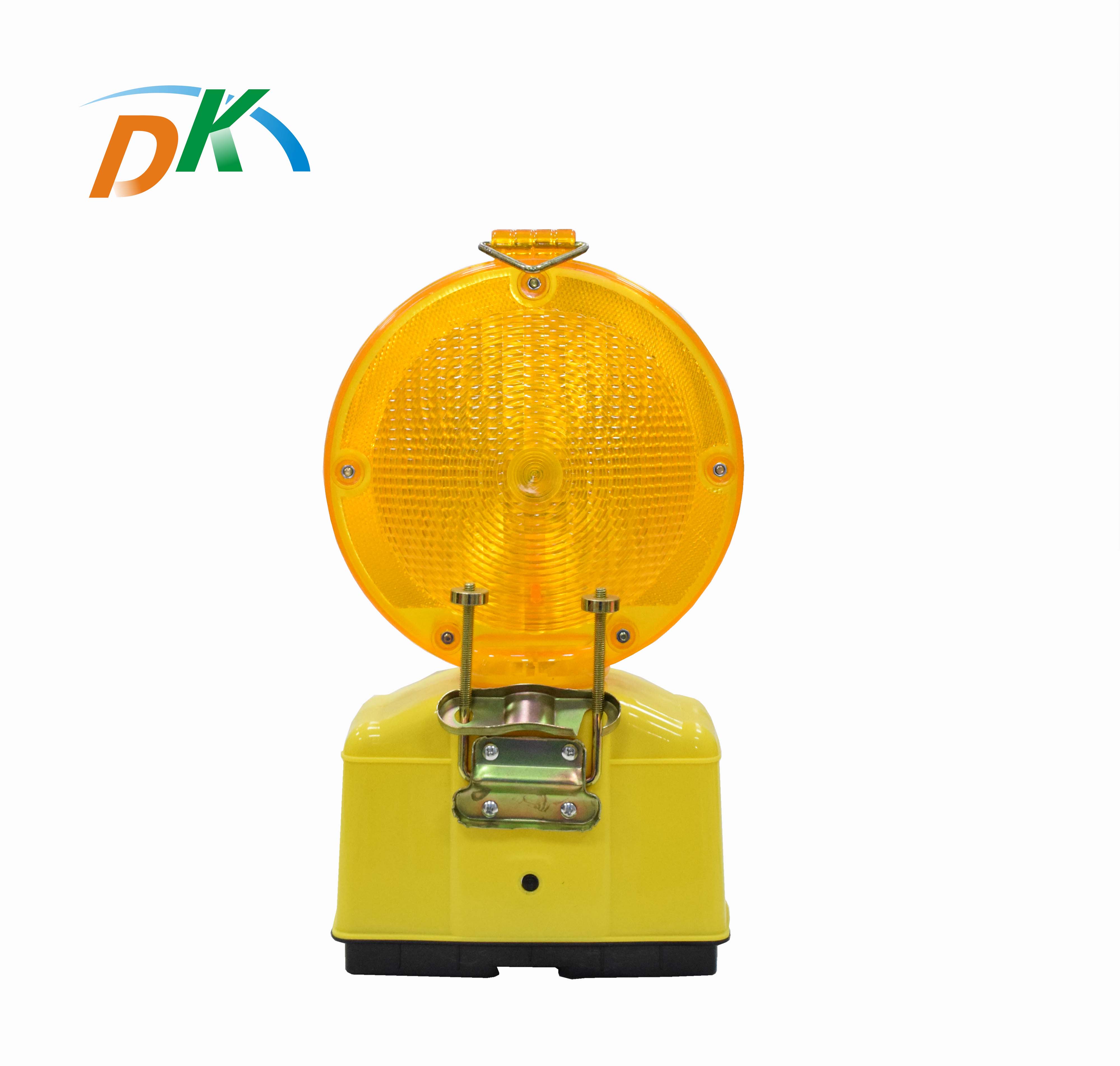 DK LED High Brightness Battery Powered Traffic Blinking Warning Barricades Light