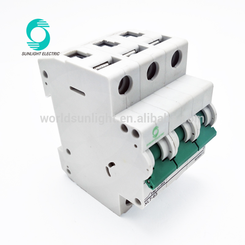 Solar system china manufacture IEC approval 6kA triple pole tp 3 pole circuit breaker dc mcb