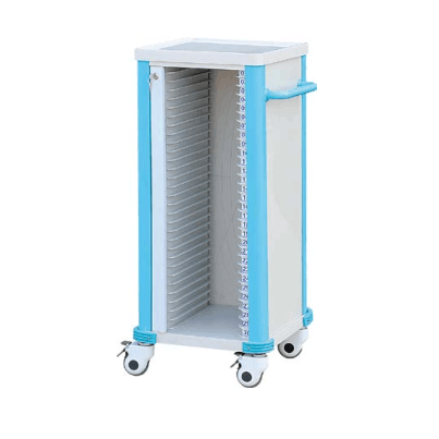 ABS double rows high quality case history trolley