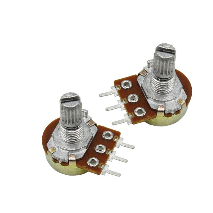 WH148 Potentiometer Single Band Switch B500K Potentiometer 500K Handle length 15mm knob potentiometer