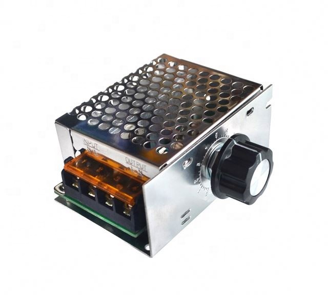 4000w high power thyristor electronic voltage regulator for dimming control air-conditioning shells with insurance