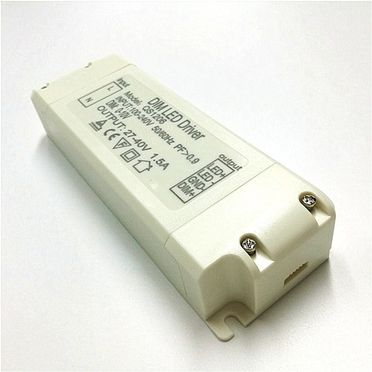 0-10V Dimming LED External Driver 40-60W Dimmer LED Drive Power Supply