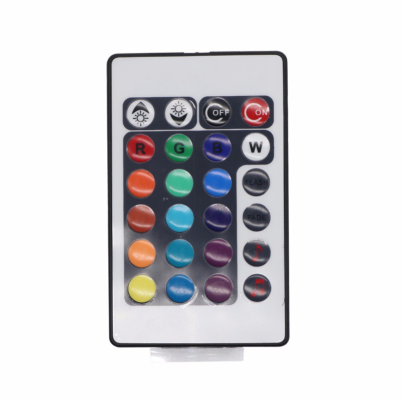 DC12-24V 24 Keys Wireless IR LED Music RGB Remote Controller for RGB LED Strips