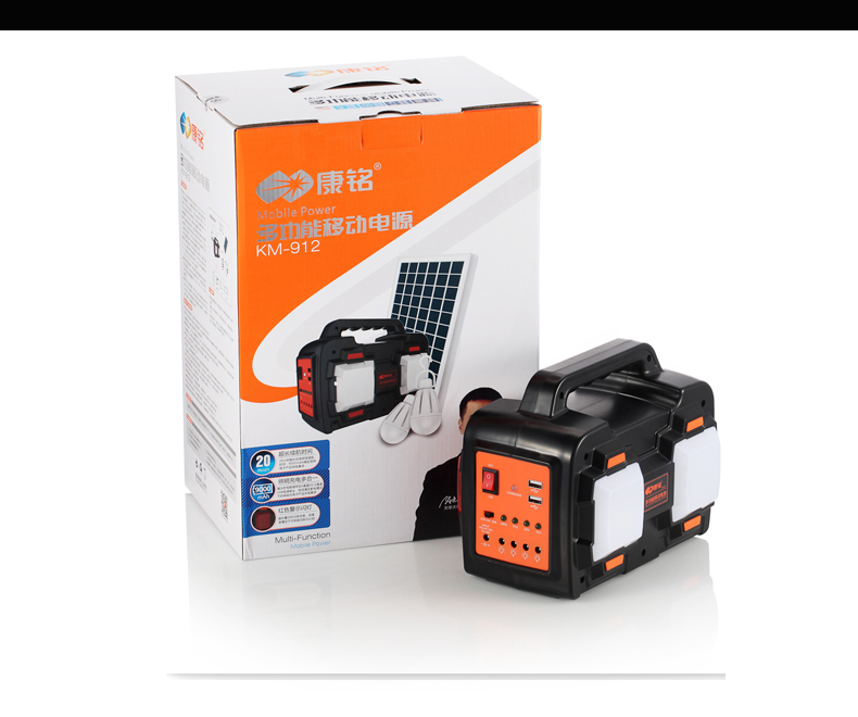 2019 Solar Energy Charging Portable Solar Power Protection Ups  12v dc output 200w Multifunctional Mobile Power Supply